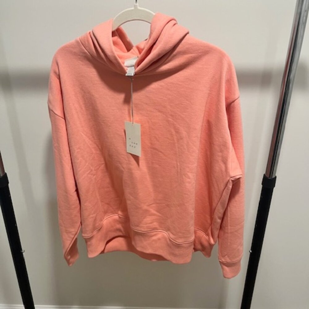 Bright Pink Hooded Sweatshirt